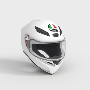 AGV K6 MOTORCYCLE HELMET 3D model