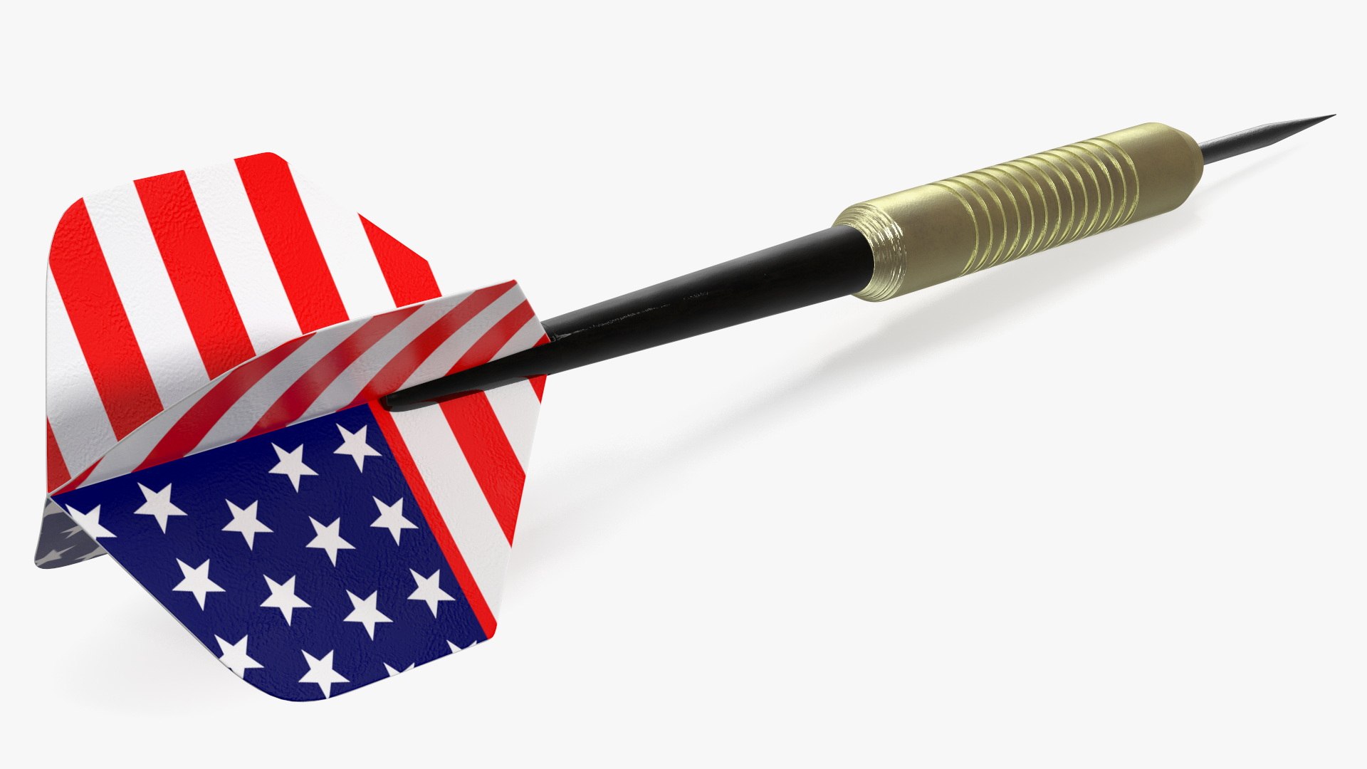 American Flag Themed Dart 3D Model - TurboSquid 2214665