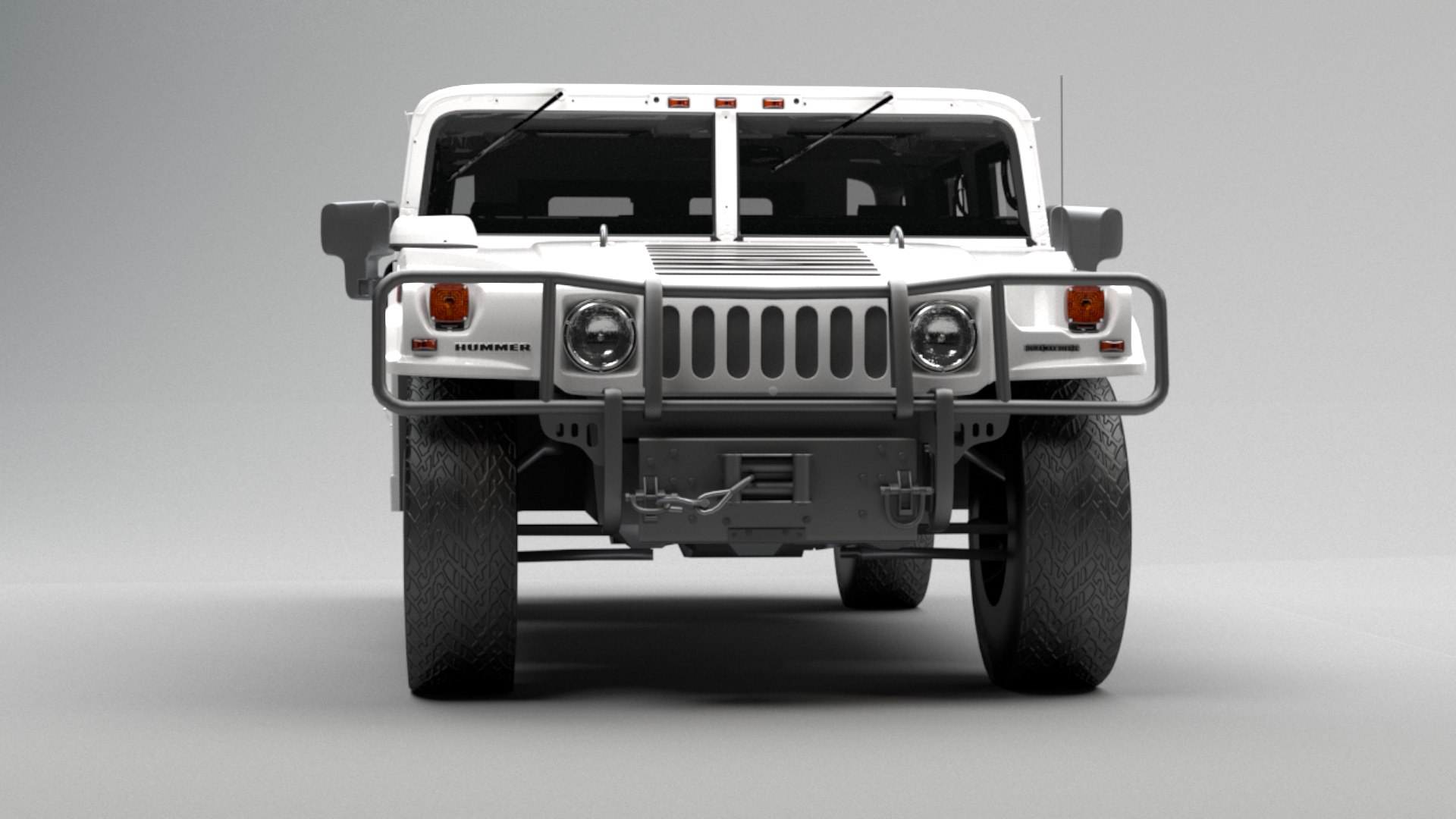 Hummer H1 Alpha White Model - TurboSquid 1753334