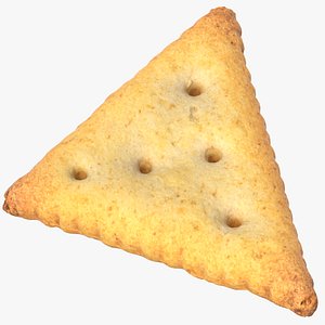 cracker triangle 01 3D model