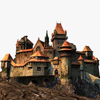 Medieval Fortress, Castle, Burg