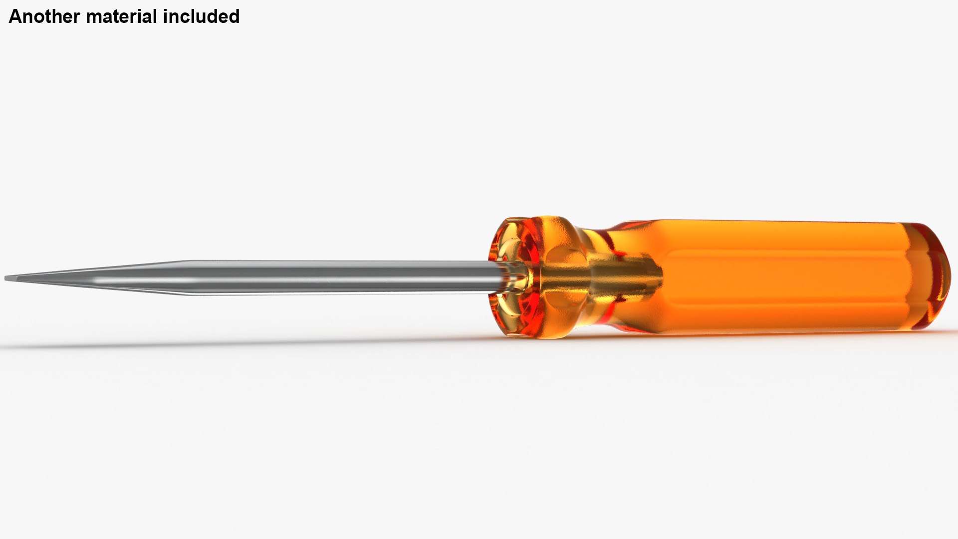 Flat Head Screwdriver Screw 3D Model TurboSquid 1609449