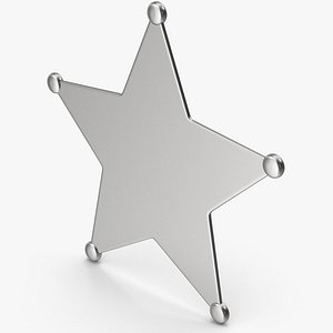 3D Western Military Badge