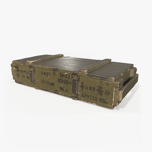 3D model Ammo box