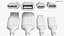 USB Plugs v3 3D model