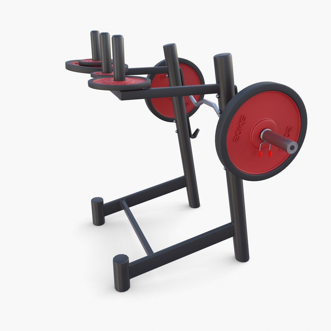 3D Curl Rack - TurboSquid 2009075