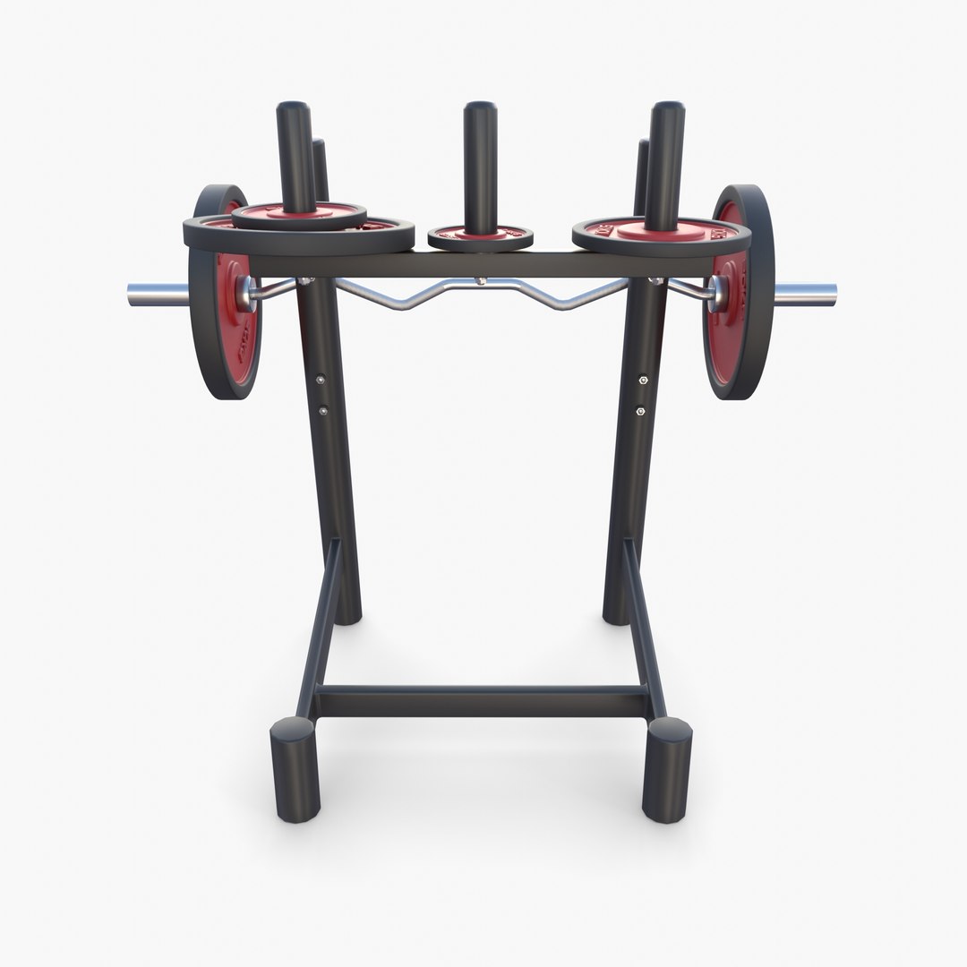 3D Curl Rack - TurboSquid 2009075