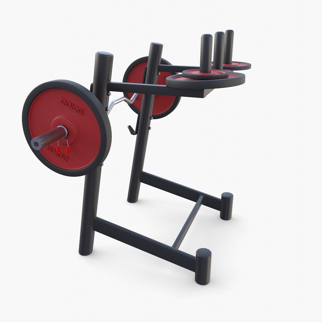 3D Curl Rack - TurboSquid 2009075