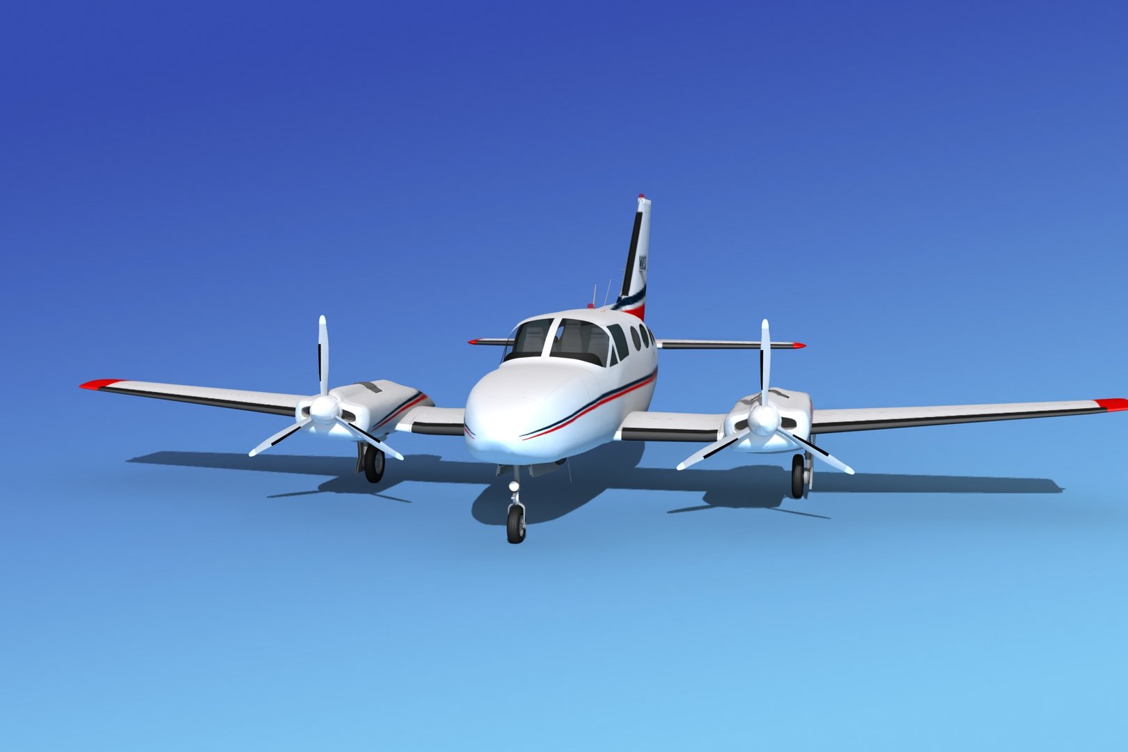 Dwg Scale Cessna 421 Golden Eagle