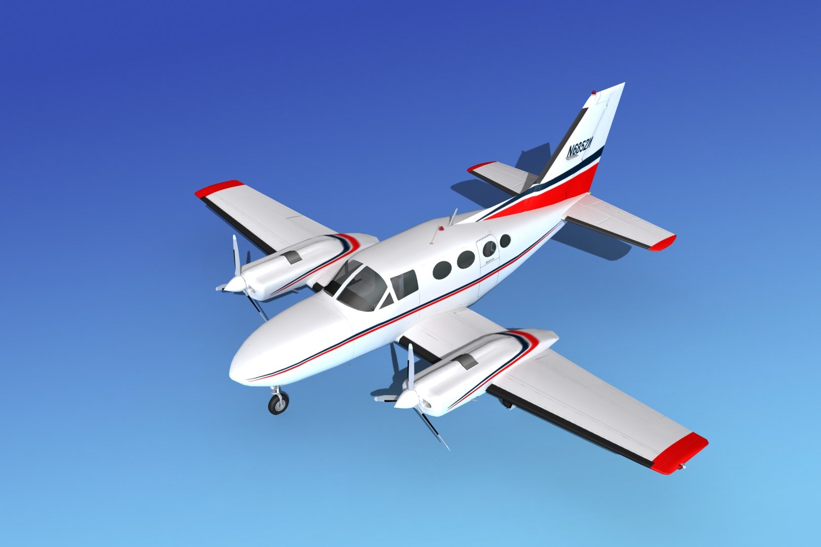 Dwg Scale Cessna 421 Golden Eagle