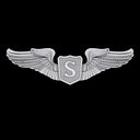 USAAF Service Pilot Wings Badge