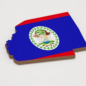 Belmopan Capital of Belize 3D Map