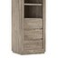 RECLAIMED RUSSIAN OAK 84 BATH CABINET
