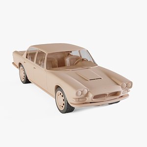 1966 Maserati Quattroporte 3D model