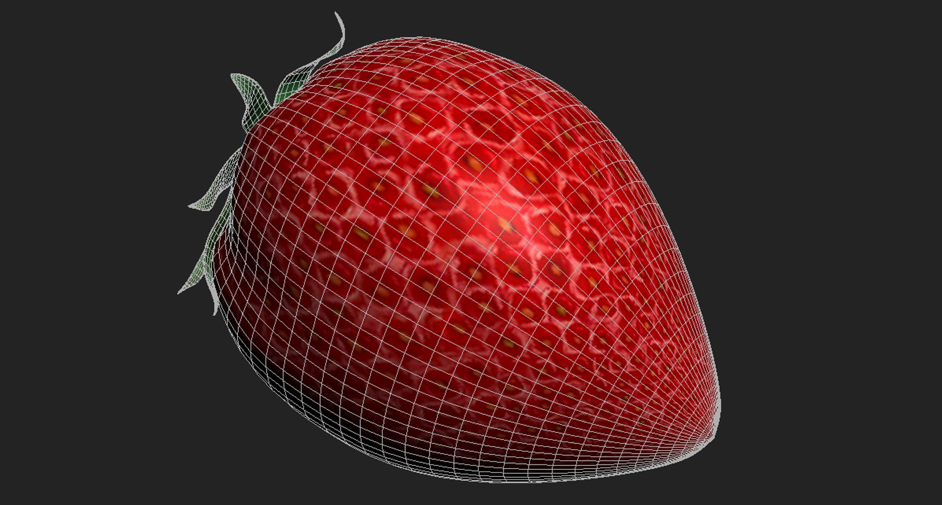 Strawberry Model - TurboSquid 552004