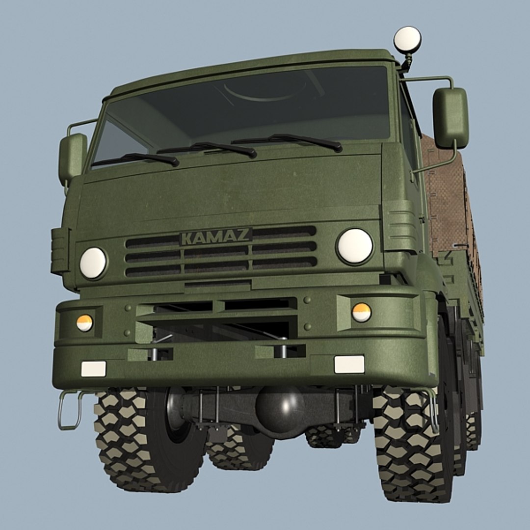 Kamaz-6560 Truck Loader 3d 3ds