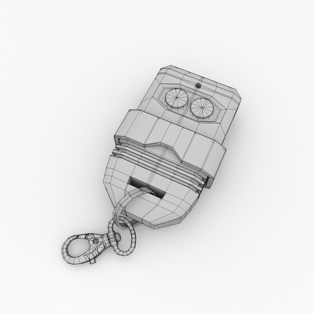 Car Remote 3D Model - TurboSquid 1342595