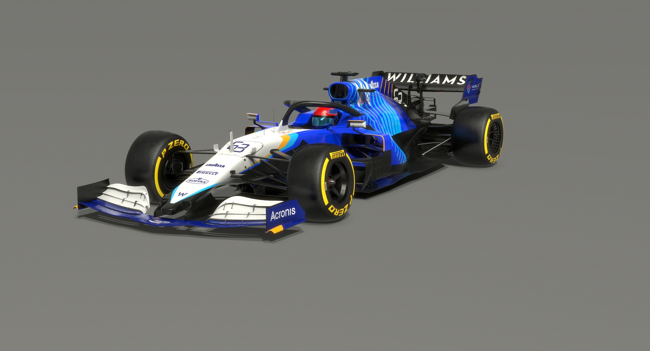 Williams f1 racing fw43b 3D model - TurboSquid 1712186