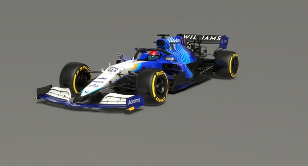 Williams f1 racing fw43b 3D model - TurboSquid 1712186