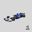 williams f1 racing fw43b 3D model