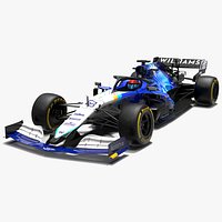 Williams F1 Racing 2021 Formula 1 FW43B race car