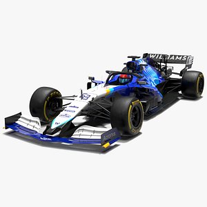 Williams F1 Racing 2021 Formula 1 FW43B race car