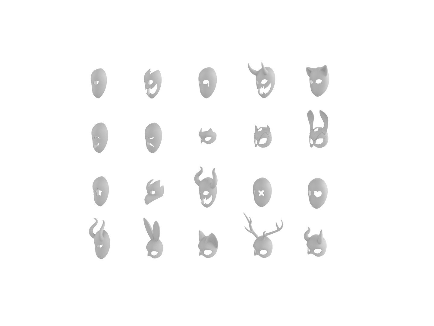 Pack004 Mask Pack 1 3D model https://p.turbosquid.com/ts-thumb/2a/IEMXo9/Pb/zz3/jpg/1684913249/1920x1080/fit_q87/685d3dc745c254ed1e80f2fd1cbca7e1f2994cd5/zz3.jpg