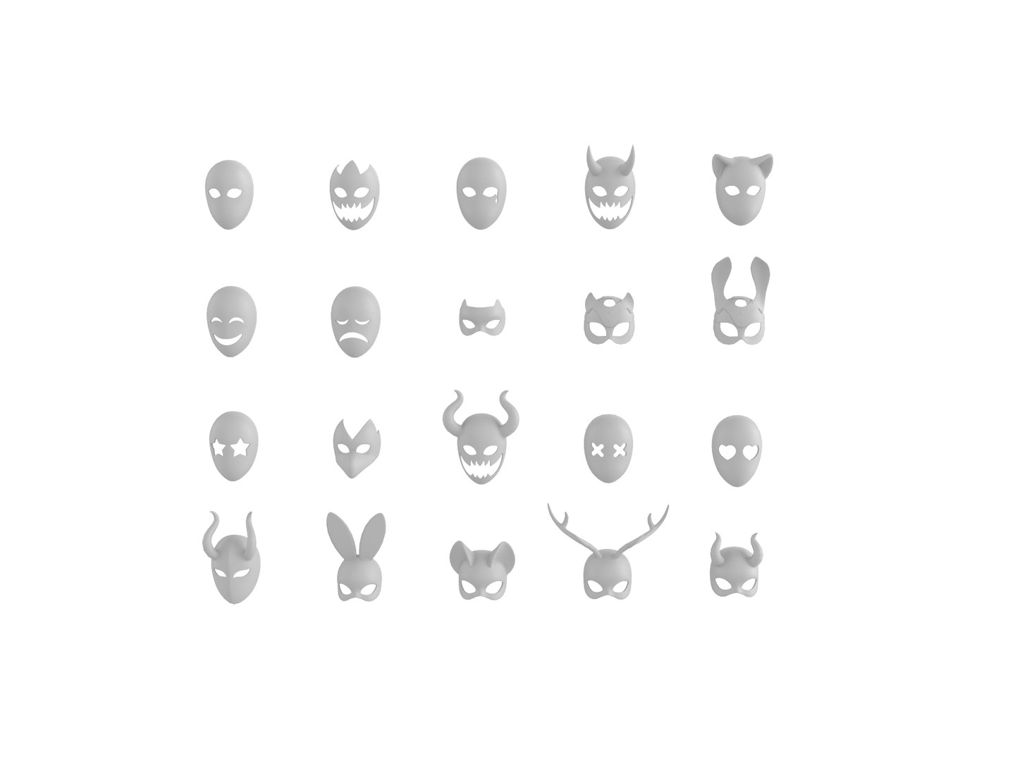 Pack004 Mask Pack 1 3D model https://p.turbosquid.com/ts-thumb/2a/IEMXo9/Pv/zz2/jpg/1684913249/1920x1080/fit_q87/404e80abe099f2c77c30756feffa5914a200c4bb/zz2.jpg