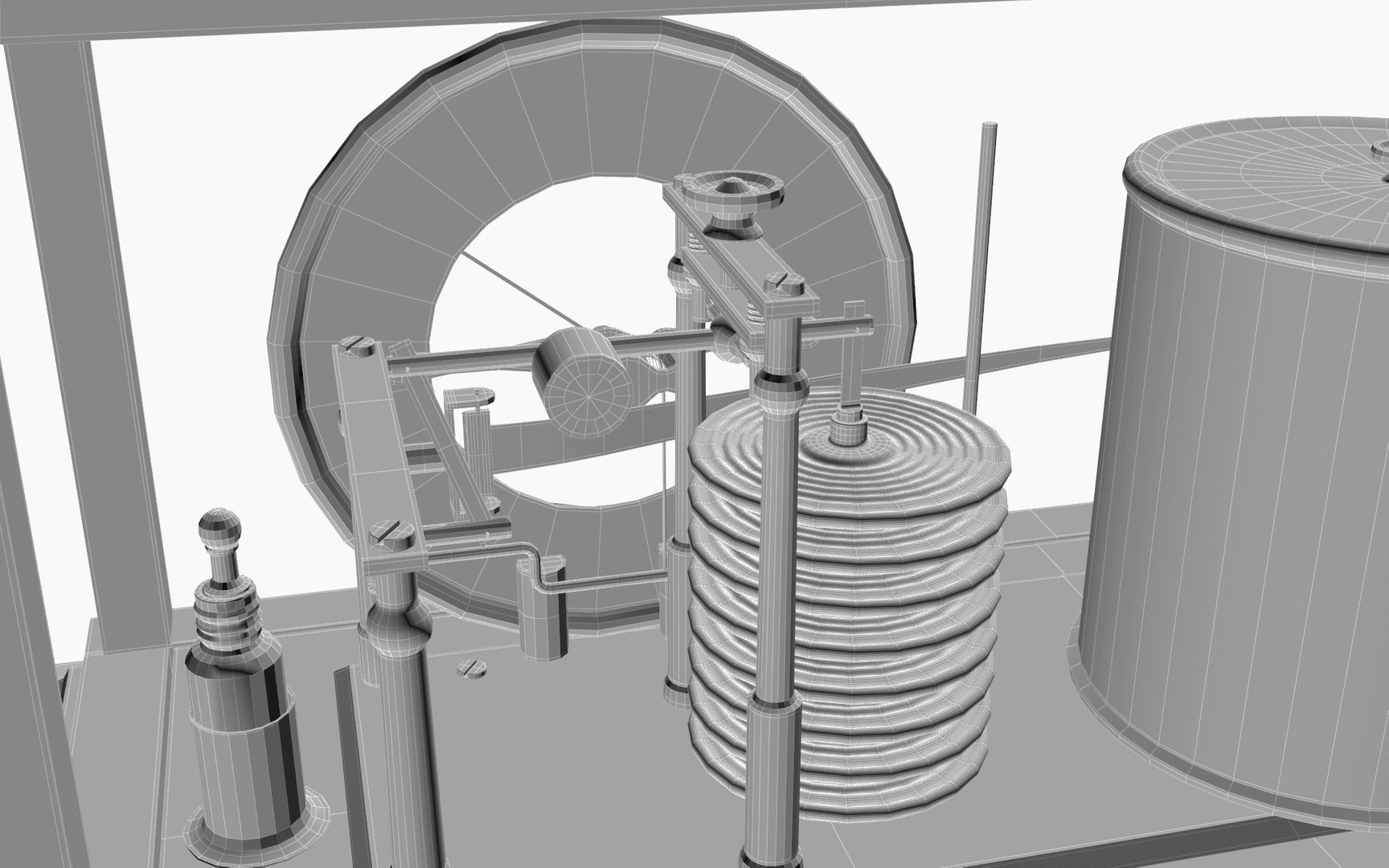 3d-antique-drum-barograph-and-barometer-turbosquid-2012527