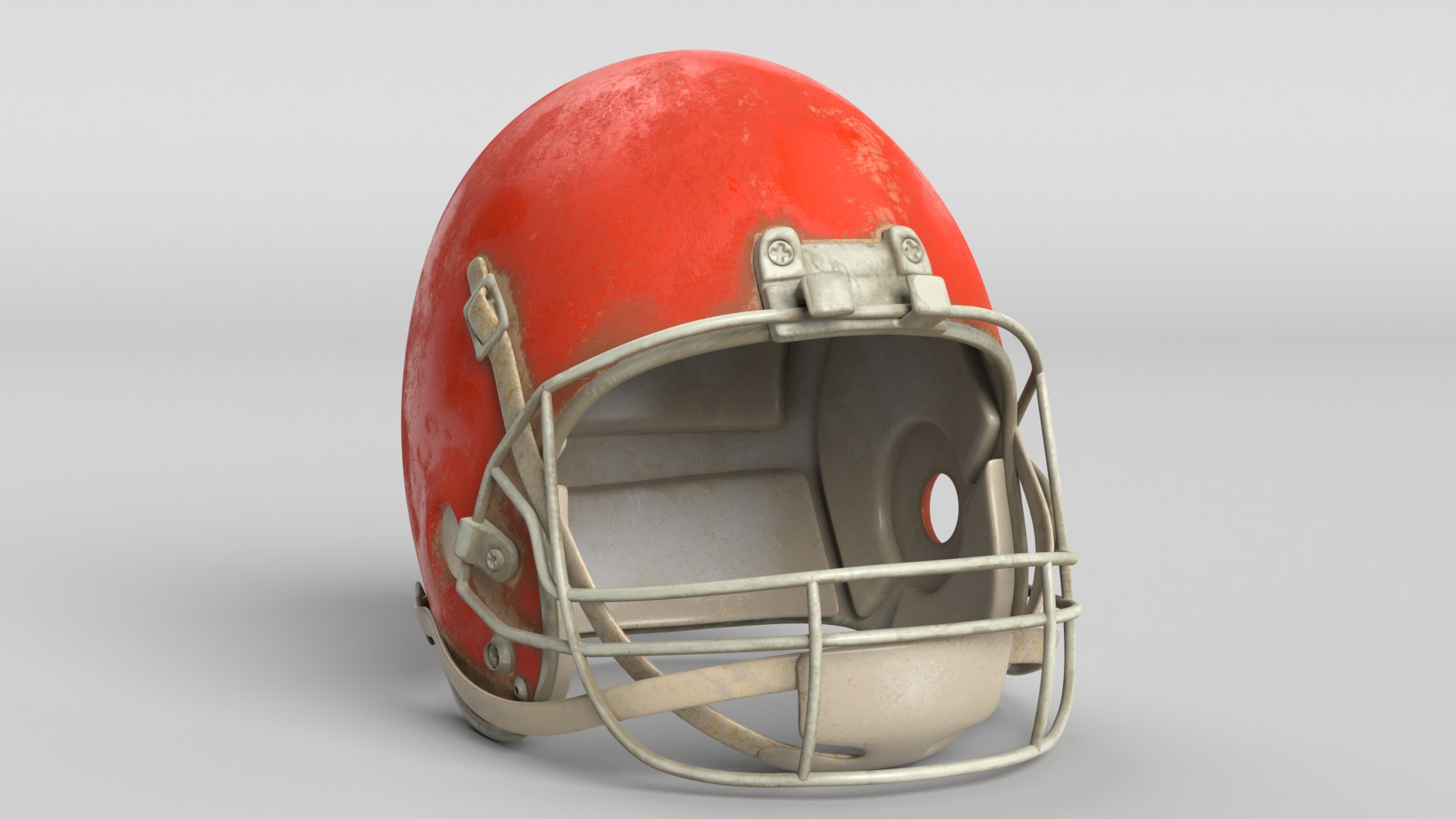 Old Football Helmet 3D model - TurboSquid 1858624