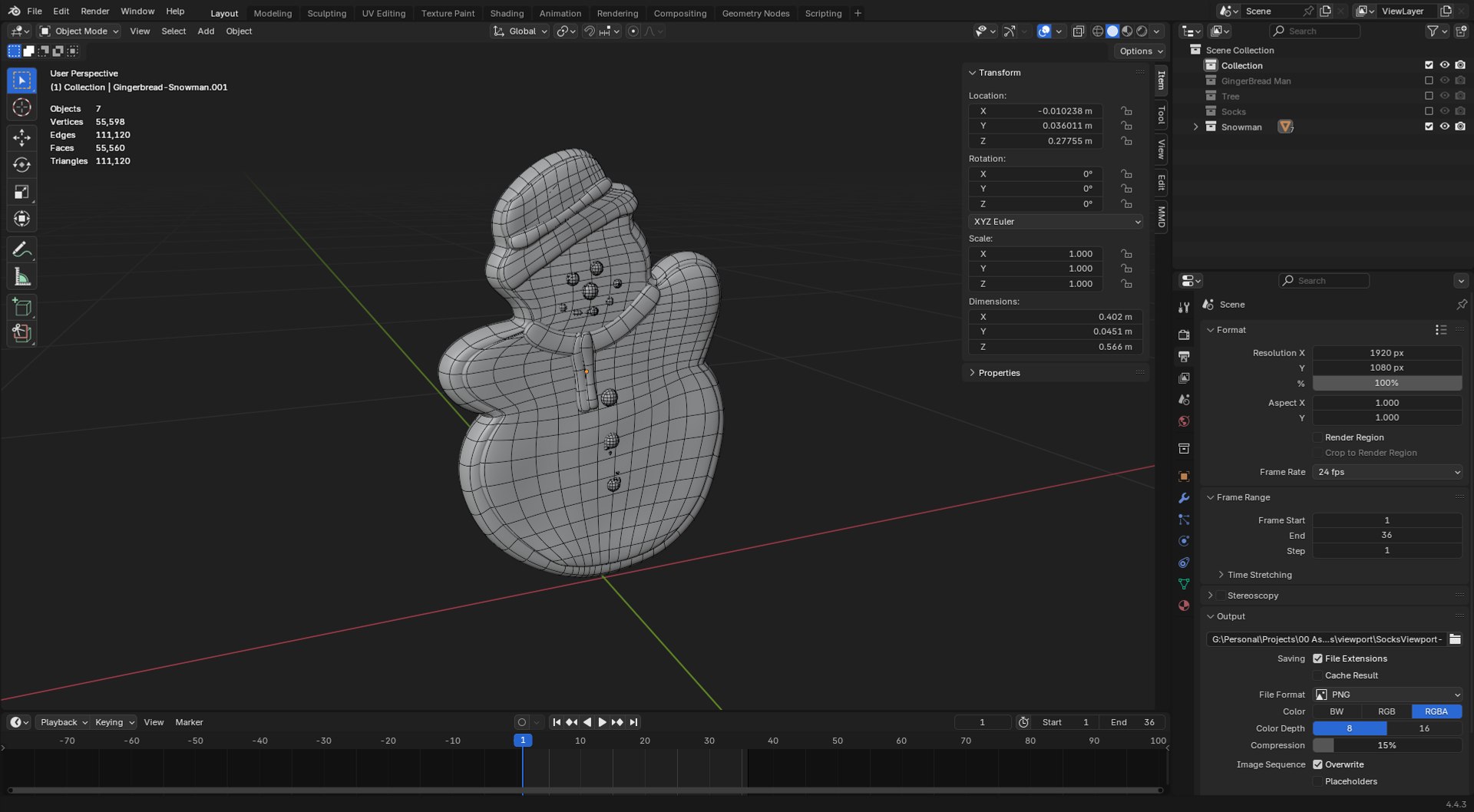 3D model Gingerbread Christmas Collection - Gingerbread Man Snowman https://p.turbosquid.com/ts-thumb/2a/S57erK/Dh/screenshot20250910093140/png/1757554413/1920x1080/fit_q87/5a153eab7e5bc3c363ba35c111633cd8a70ea73d/screenshot20250910093140.jpg
