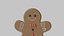 Gingerbread Christmas Collection - Gingerbread Man Snowman