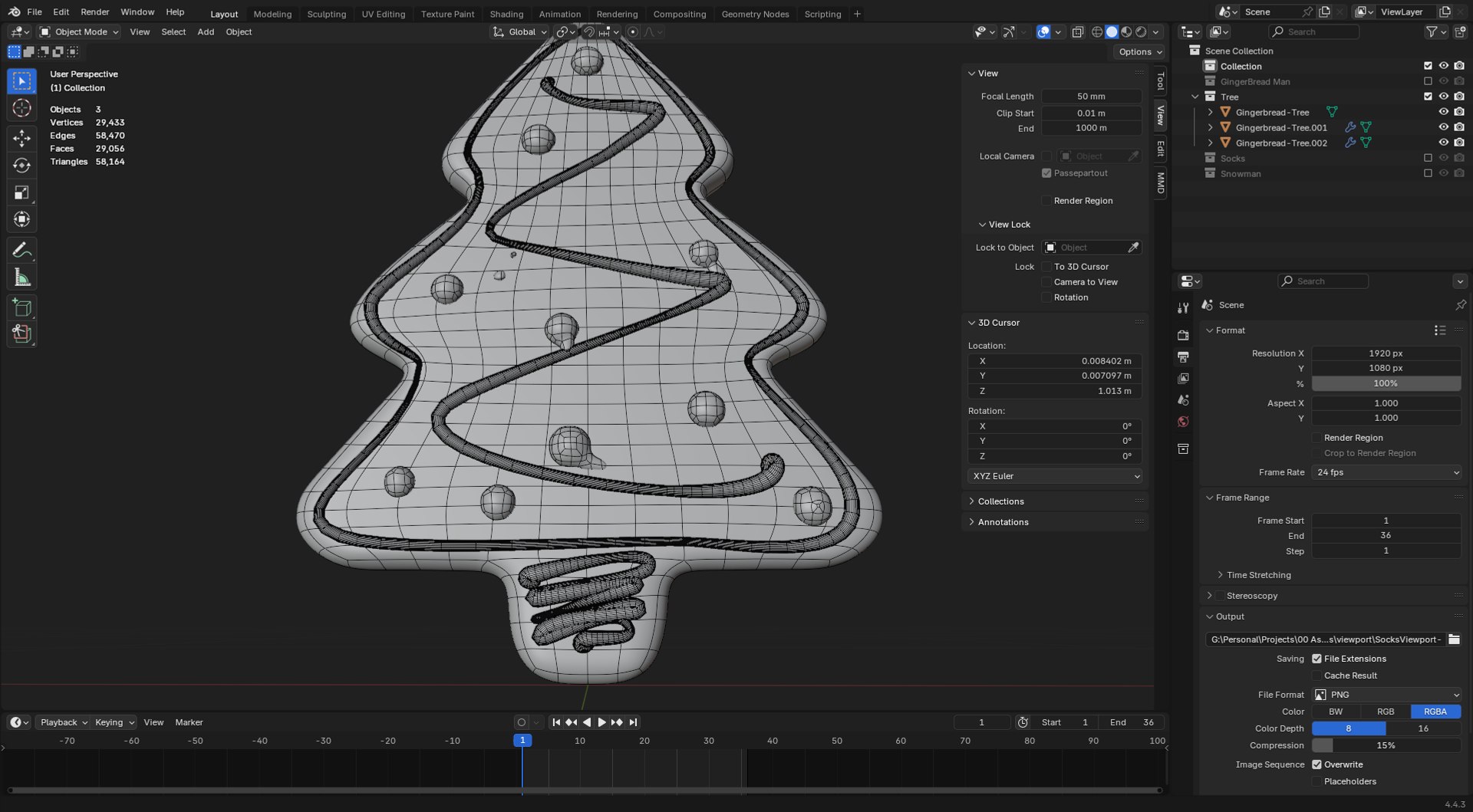 3D model Gingerbread Christmas Collection - Gingerbread Man Snowman https://p.turbosquid.com/ts-thumb/2a/S57erK/t6/screenshot20250910093202/png/1757554411/1920x1080/fit_q87/9ec3a3893312c4a1bdbaf3346fb31f46ed0ab7d6/screenshot20250910093202.jpg