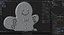 Gingerbread Christmas Collection - Gingerbread Man Snowman
