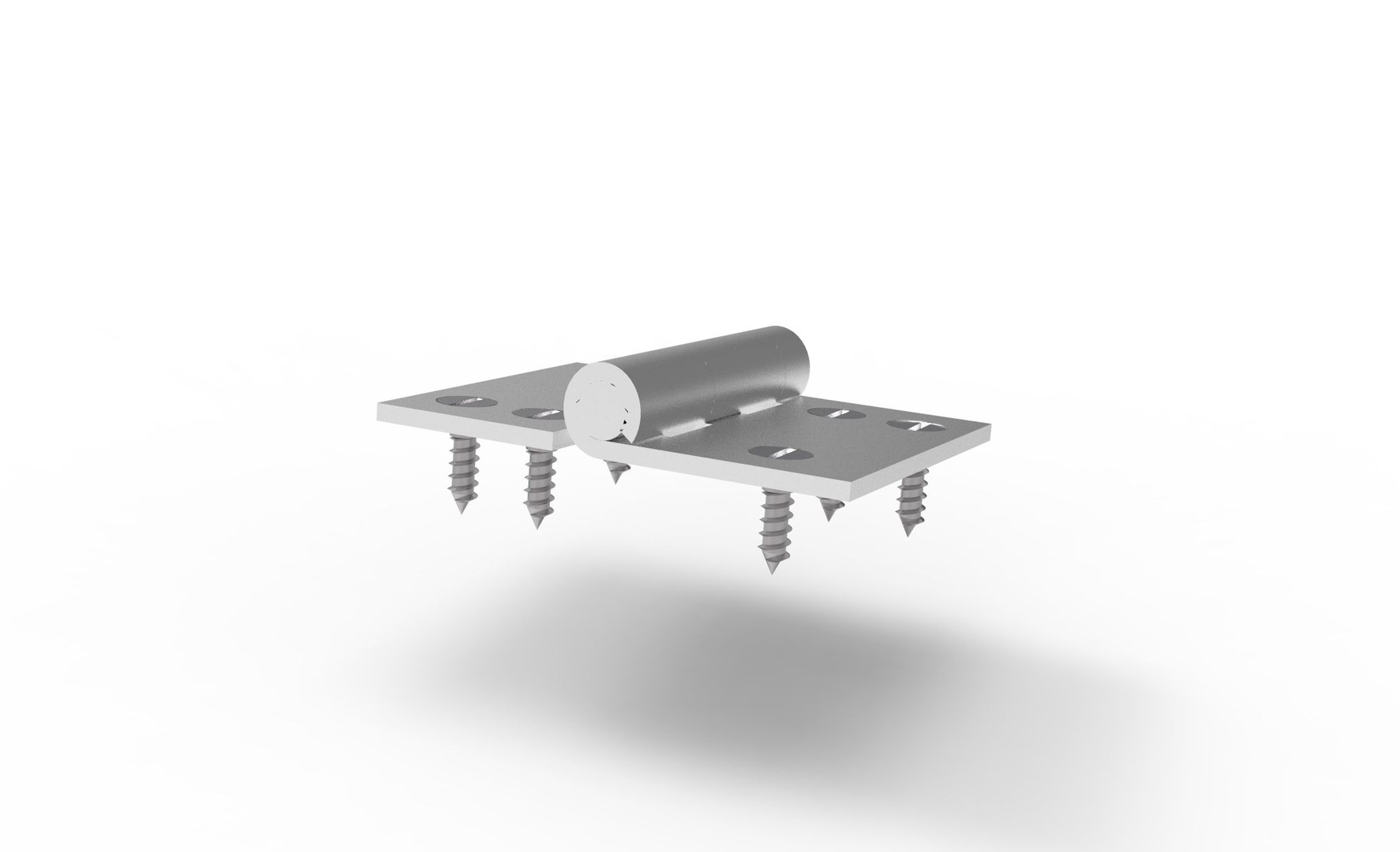 Hinge With Screws 3D Model - TurboSquid 2018568