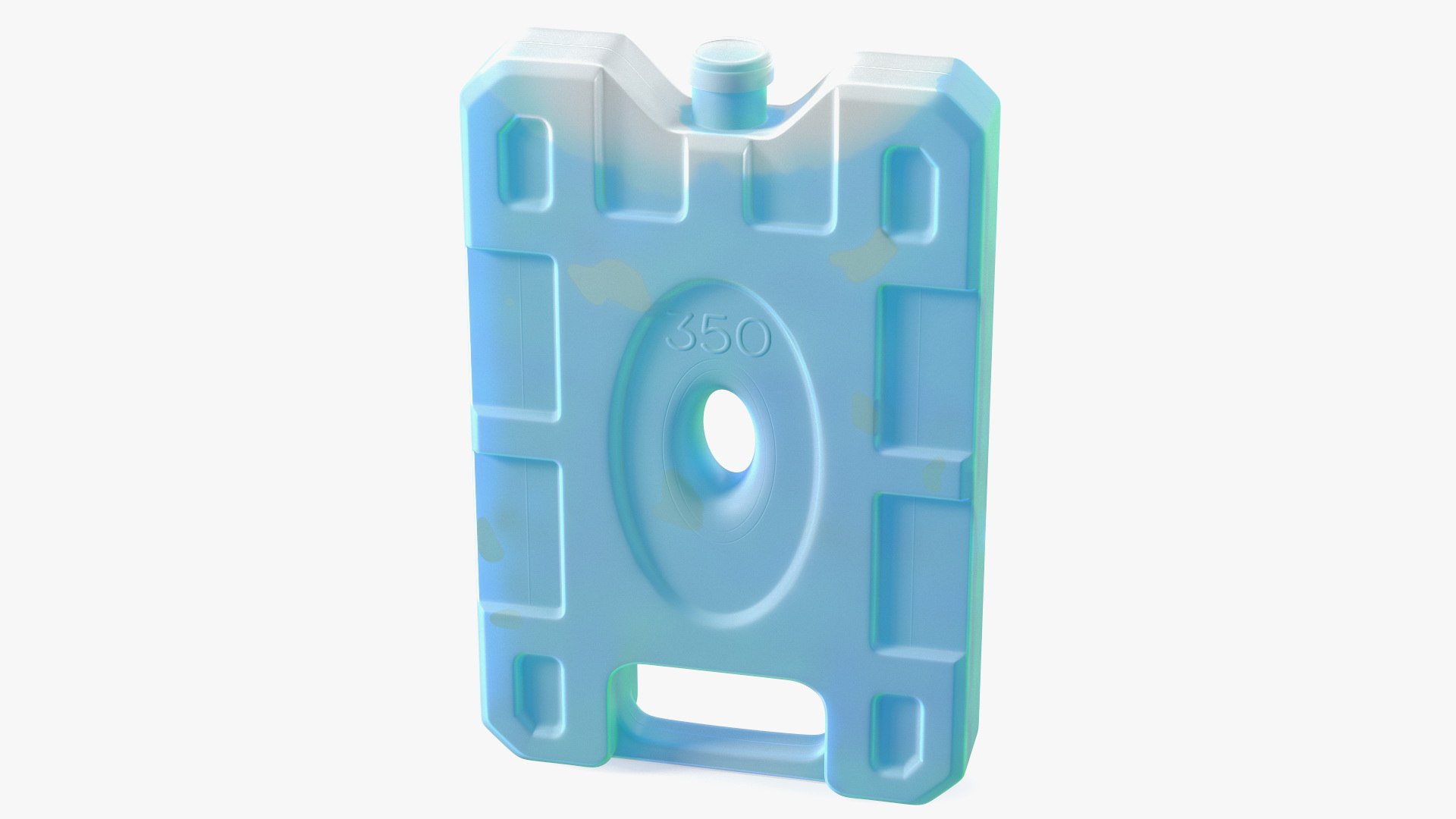Hard Sided Rectangular Ice Pack 3D model preview