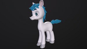 3D Pony horse model