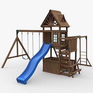 PBR Playground Jungle Gym 05 3D model