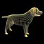 3d model character studio dogs rigged