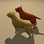3d model character studio dogs rigged