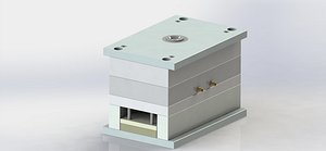 Plastic Injection Mold 3D model