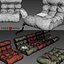 Sofa Piglet Big 3D model