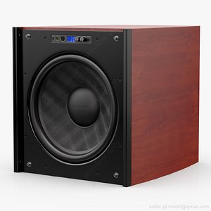 subwoofer 18 velodyne dd-18 3d model