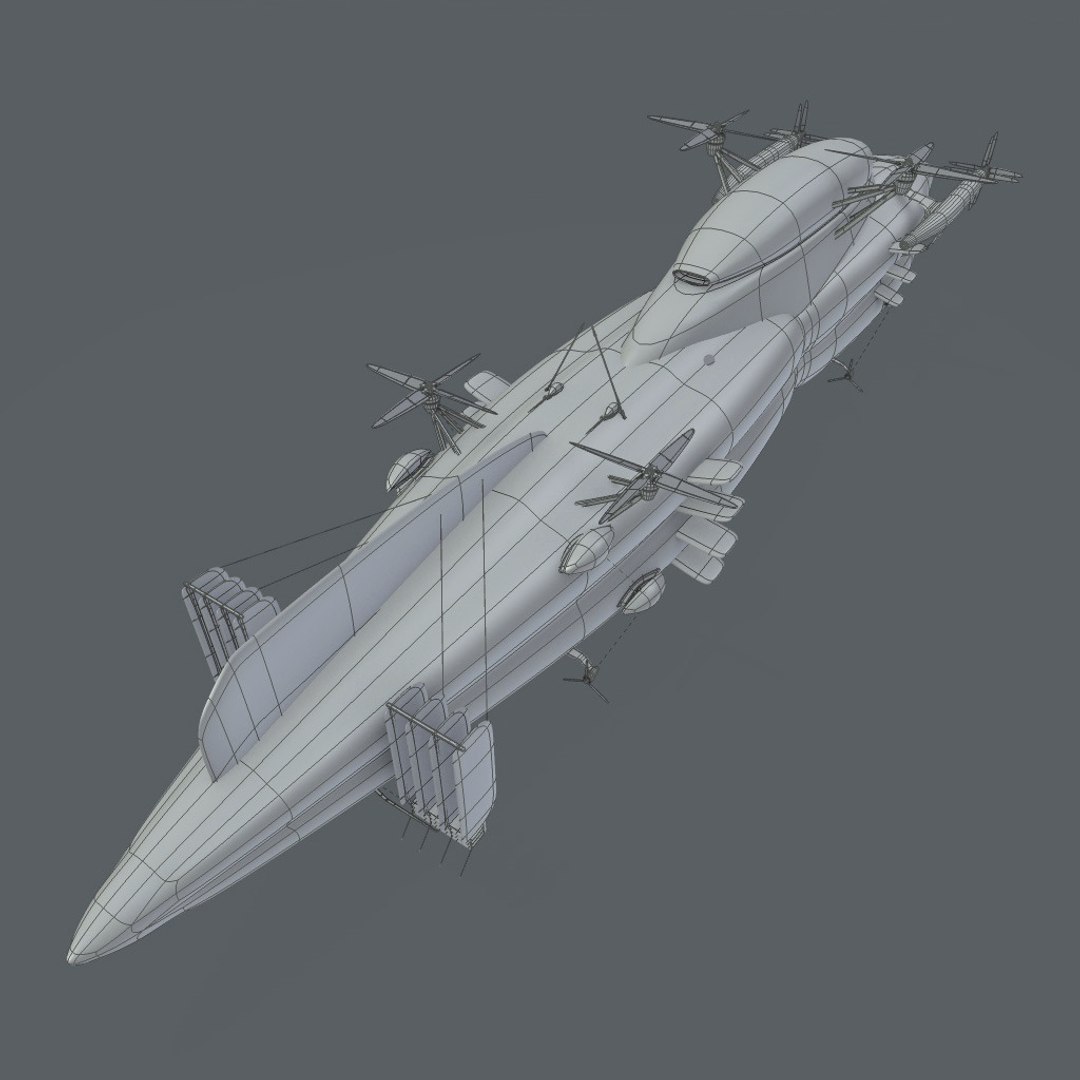 Blend Airship Goliath 007