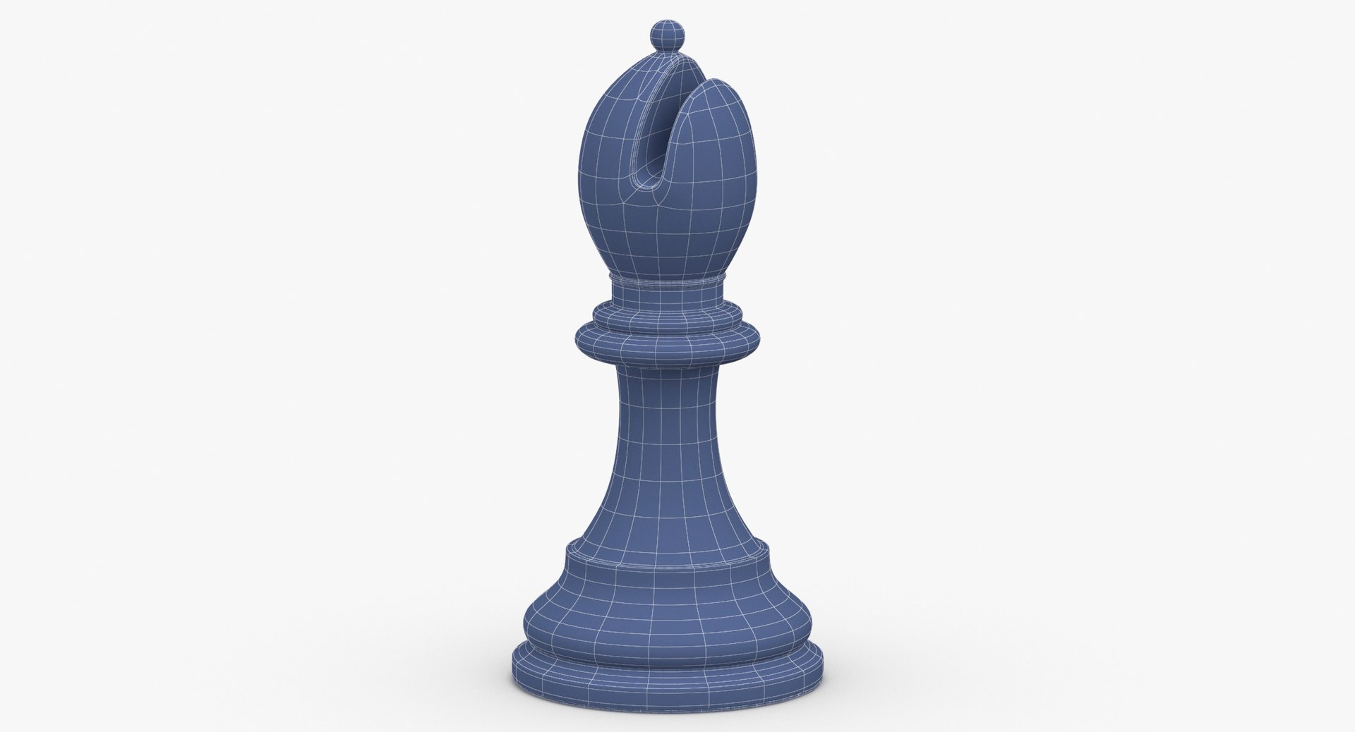 3D Chess Piece 02 Bishop Model - TurboSquid 1599014