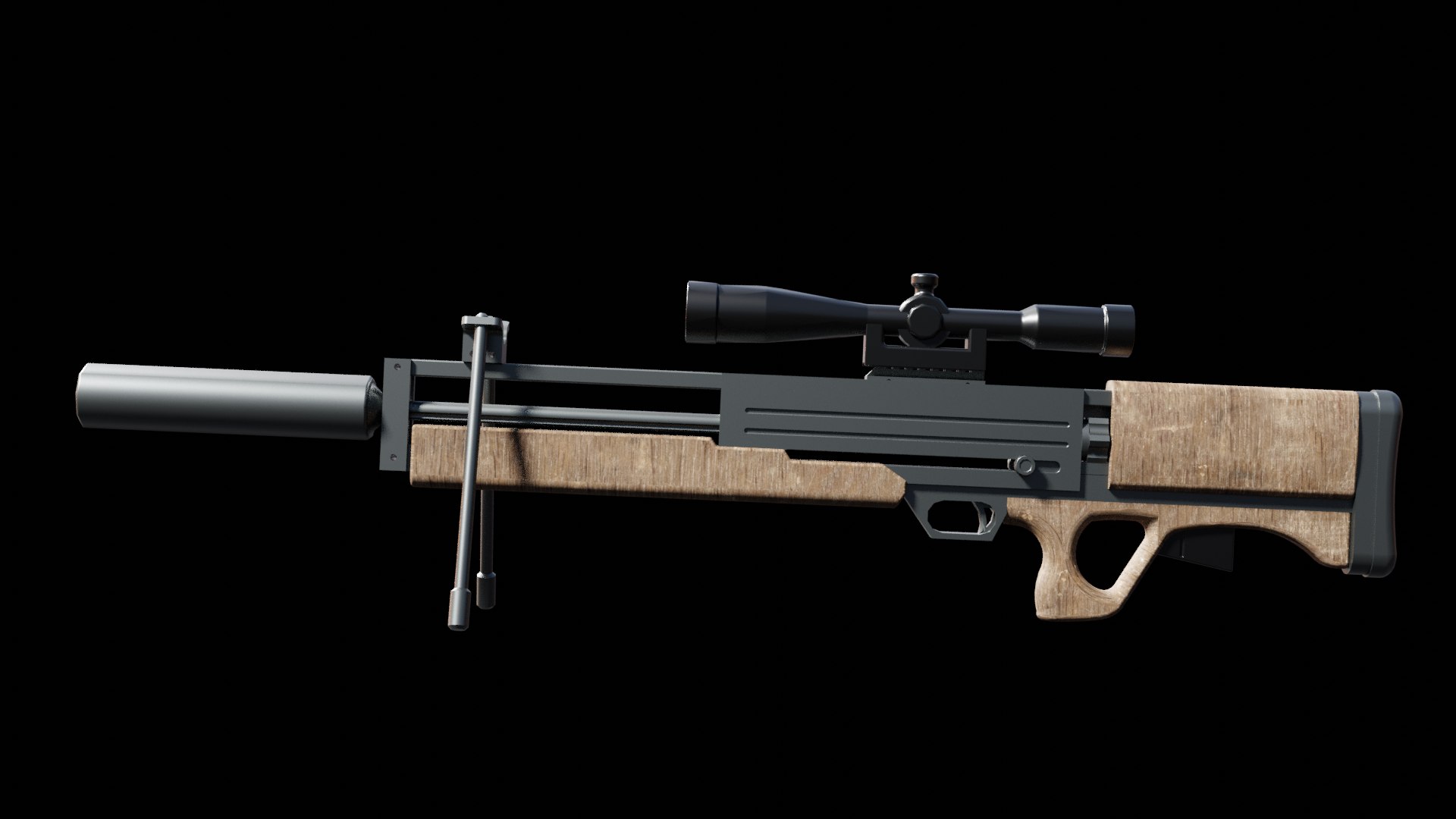 3D WA2000 - TurboSquid 1728344