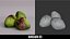 Avocado Scan Pack 3D