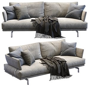 saba italia sofa quinta 3D