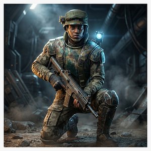 sergeant carver - advanced tactical infantry