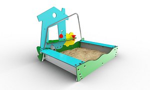 3D Sandbox Playground model